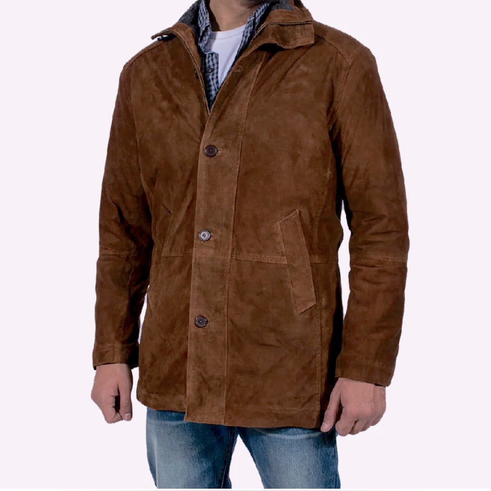 The Jacket Maker Sheriff Brown Suede Jacket Size XL